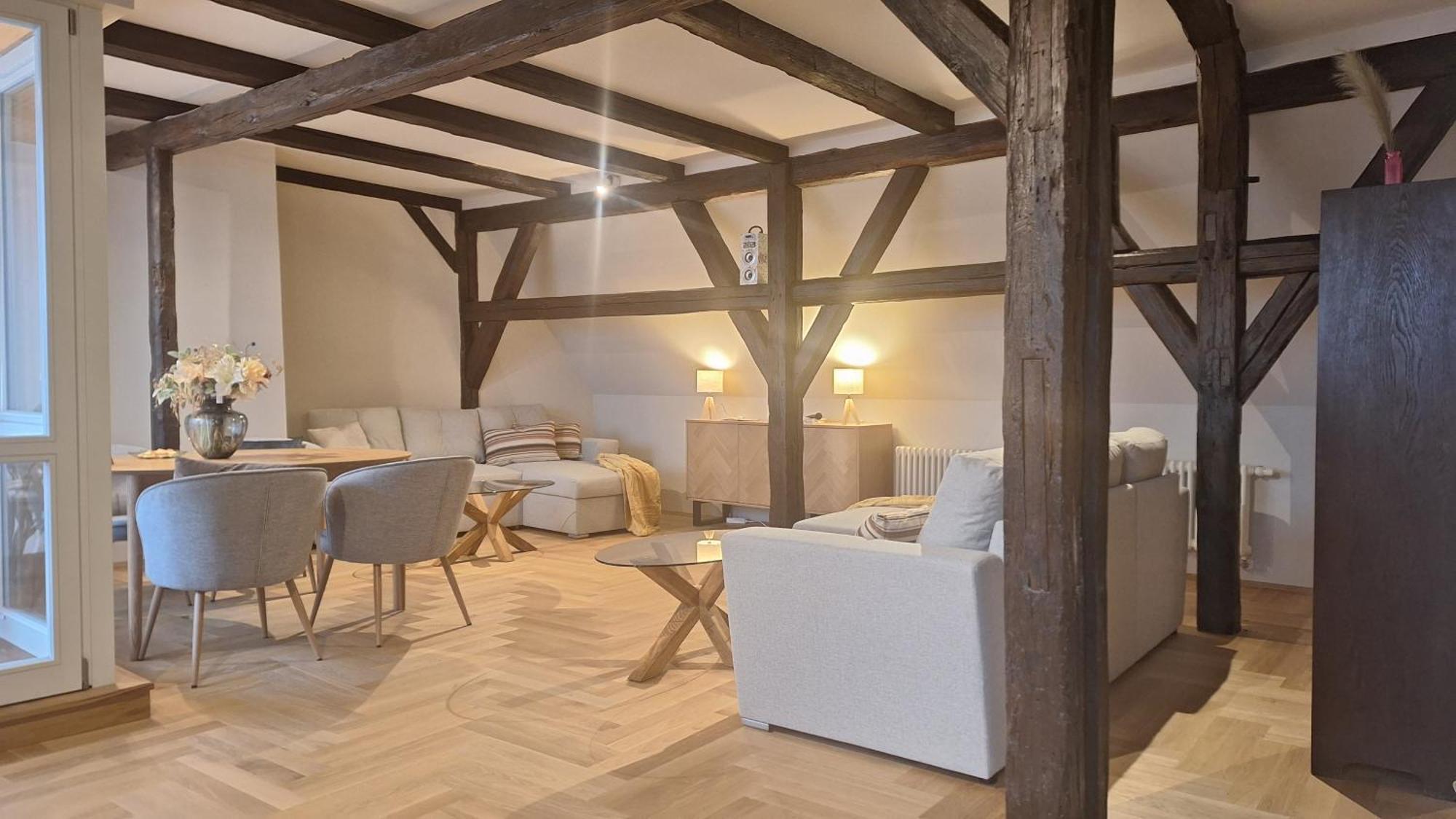 Stadtpalais Bellevue-Suite 3- Zimmer- Maisonettewohnung Mit Dachterrasse Maximal 4 Personen 바우트젠 외부 사진