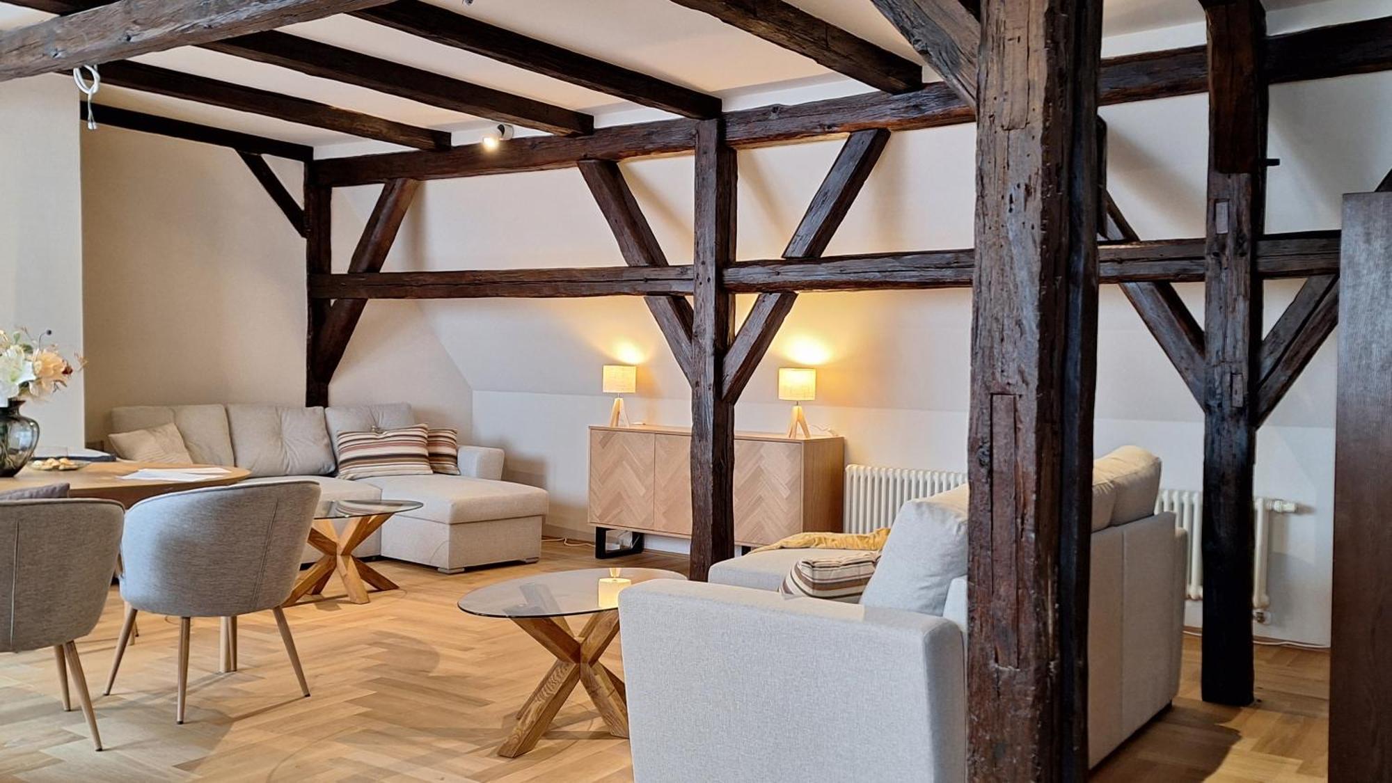 Stadtpalais Bellevue-Suite 3- Zimmer- Maisonettewohnung Mit Dachterrasse Maximal 4 Personen 바우트젠 외부 사진