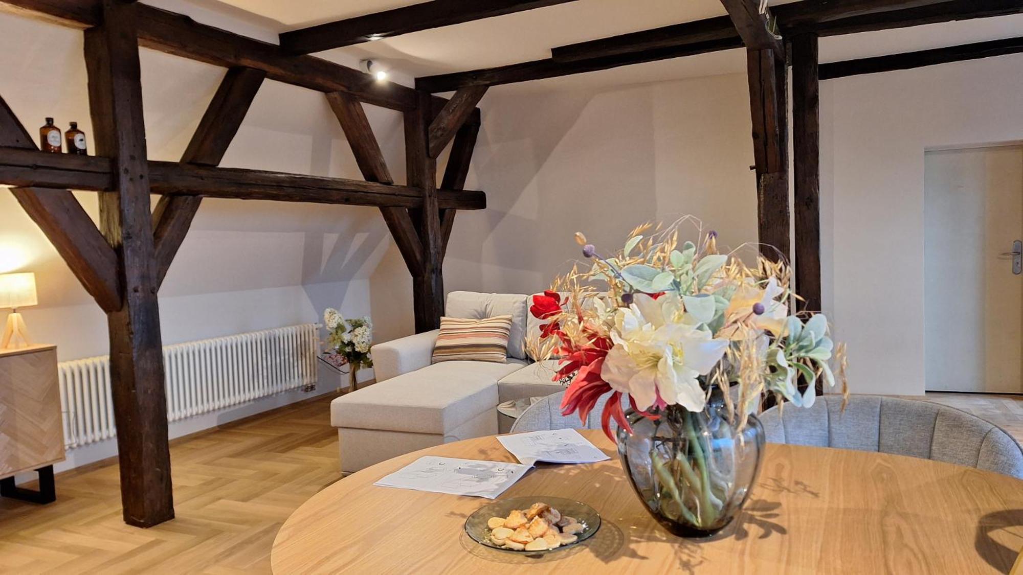 Stadtpalais Bellevue-Suite 3- Zimmer- Maisonettewohnung Mit Dachterrasse Maximal 4 Personen 바우트젠 외부 사진
